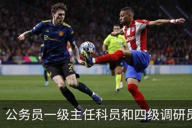 公务员一级主任科员和四级调研员退休差多少？