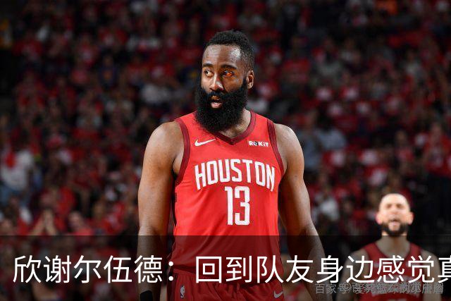 欣谢尔伍德：回到队友身边感觉真好，球队最近势头很好