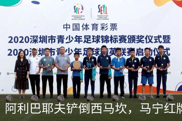 阿利巴耶夫铲倒西马坎，马宁红牌将其罚下